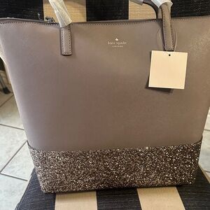 Kate spade Greta city scape in grey.